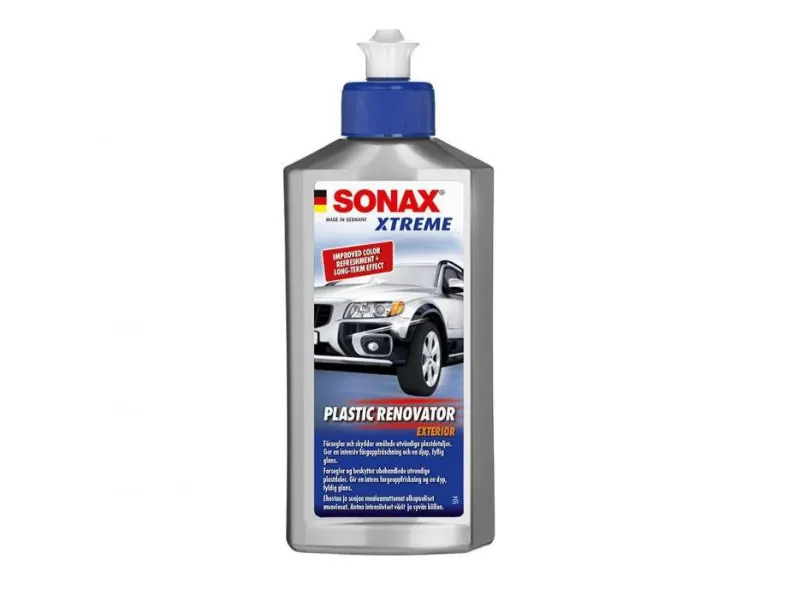 Gel nano bảo dưỡng và phục hồi nhựa không sơn Sonax Xtreme Plastic Restorer Gel 210109 250ml