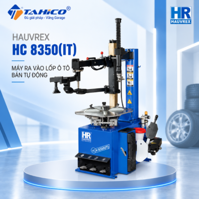 Máy ra vào lốp ô tô bán tự động Hauvrex HC8350(IT)