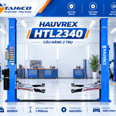 Cầu nâng 2 trụ cáp dưới Hauvrex HTL2340 – Tải trọng 4 tấn