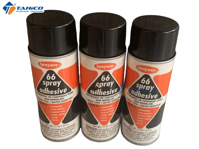Keo dán định vị chất liệu mỏng Sprayway 66 Spray Adhesive 600ml