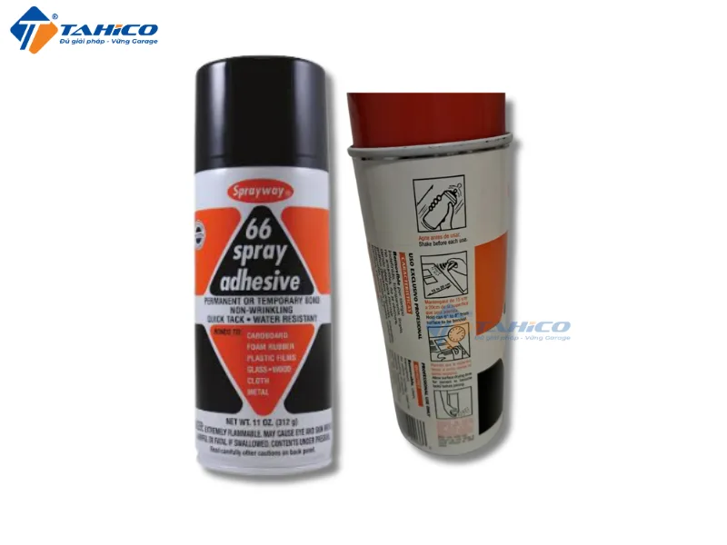 Keo dán định vị chất liệu mỏng Sprayway 66 Spray Adhesive 600ml