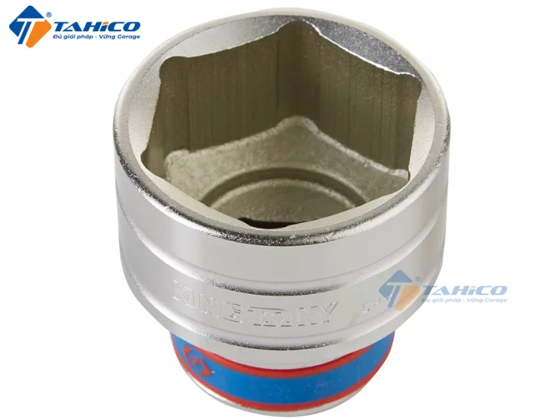 Hình ảnh sản phẩm Khẩu tuýp 3/4inch Kingtony 6 cạnh, Trắng, Dài 78mm | 58mm 60mm