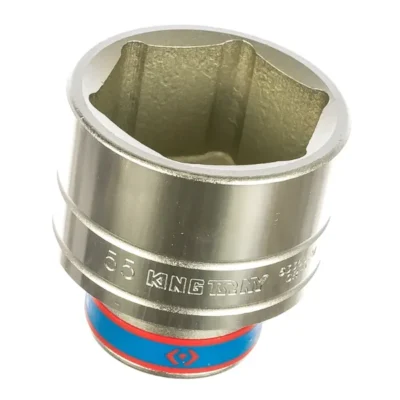 Khẩu tuýp 3/4" Kingtony 633055M - 55mm, 12 cạnh, Trắng, Dài 76mm