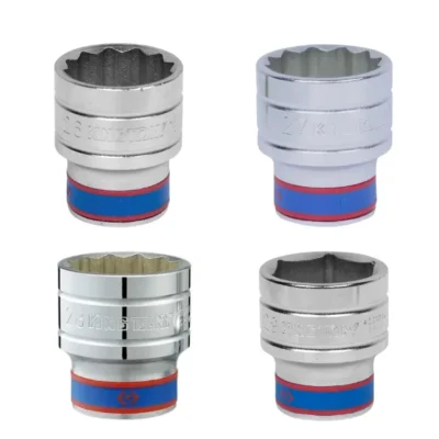 Hình ảnh sản phẩm Khẩu tuýp 3/4inch Kingtony Series 12 cạnh, Trắng, Dài 52mm