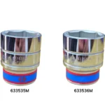 Khẩu tuýp 3/4″ Kingtony 633535M, 633536M 6 cạnh, Trắng, Dài 58mm | 35mm 36mm