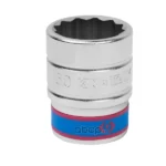 Hình ảnh sản phẩm Khẩu tuýp 3/4" Kingtony 633030M - 30mm, 12 cạnh, Trắng, Dài 54mm