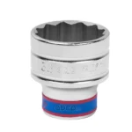 Hình ảnh sản phẩm Khẩu tuýp 3/4" Kingtony 633033M - 33mm, 12 cạnh, Trắng, Dài 56mm