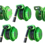 Khung và Rulo cuộn ống nước TWA-T13 Series dài 10m - 20m tưới cây kiểu lò xo
