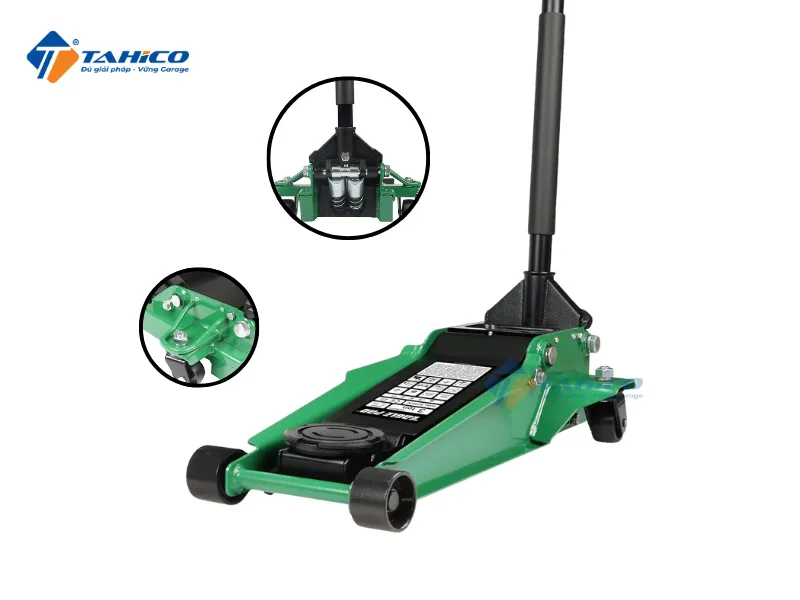 Kích cá sấu bơm kép Shark E1537C 3 tấn