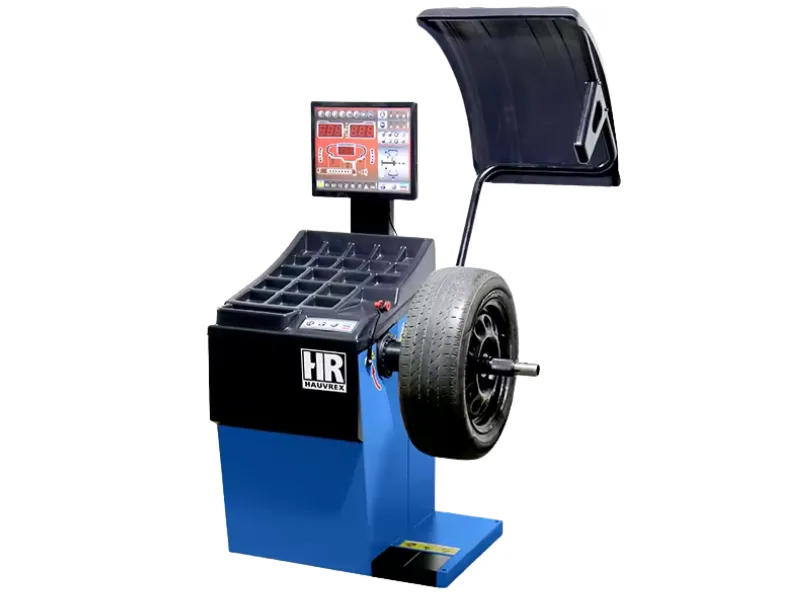 Máy cân bằng lốp tự động Hauvrex HW9810 10-32 inch | Mâm ô tô