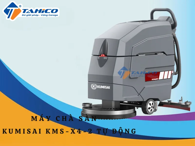 Hình ảnh sản phẩm Máy chà sàn liên hợp Kumisai KMS-X4 | Tự động/ Chạy ắc quy