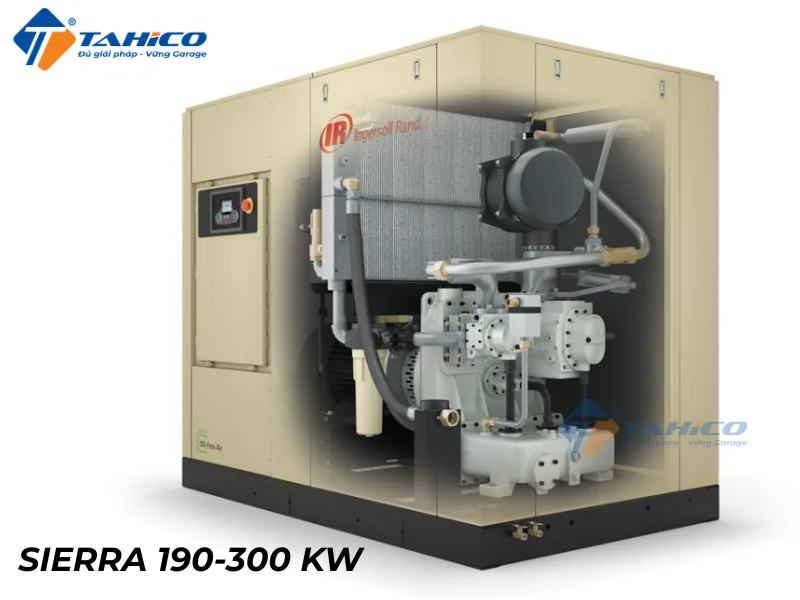 Hình ảnh sản phẩm Máy nén khí quay không dầu Ingersoll Rand Sierra 37-300kW