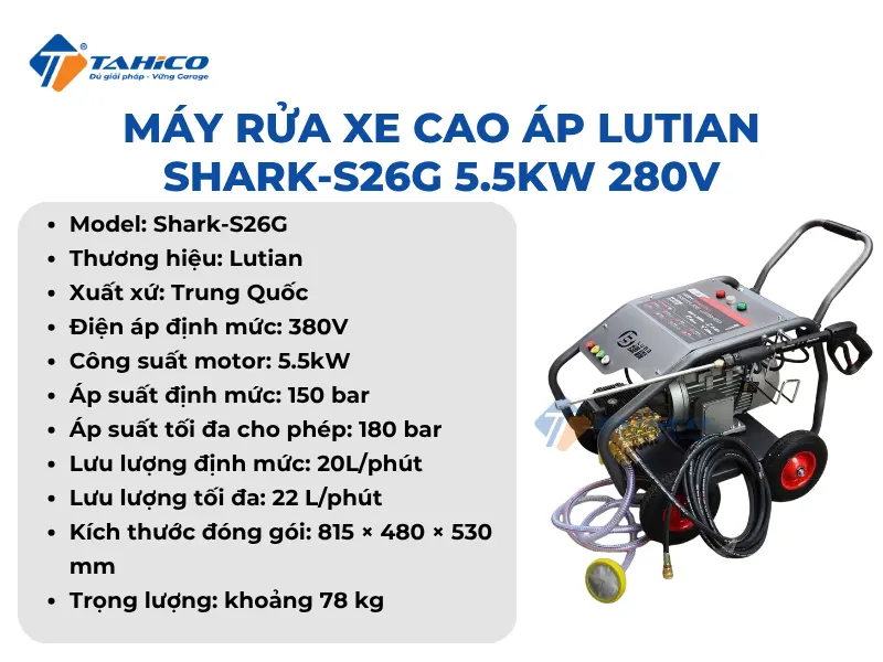 Đặc điểm tính năng Lutian Shark-S26G