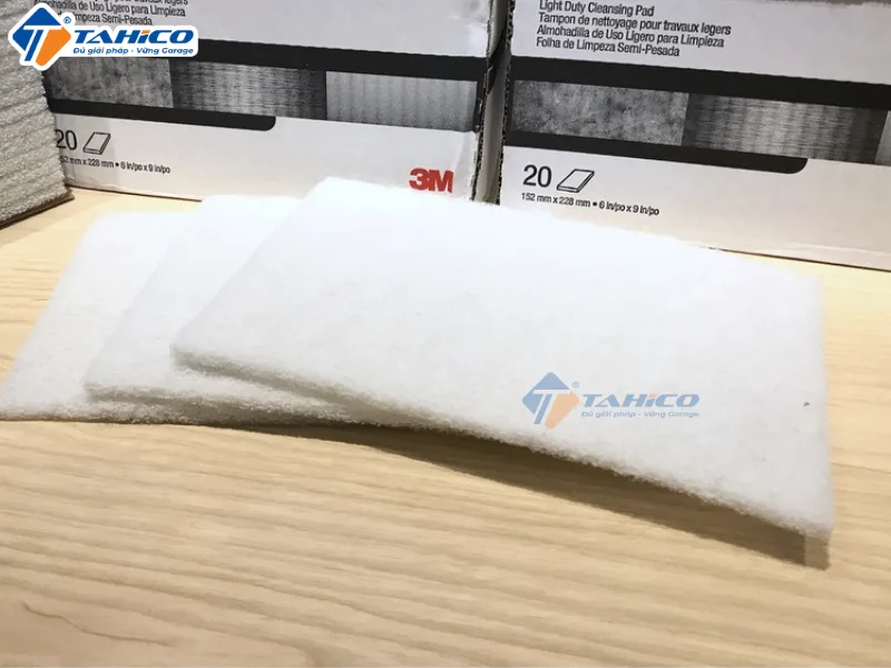 Miếng bùi nhùi 3M Scotch-Brite 9030 chuyên dụng cho bề mặt dễ trầy 88.9 × 127 mm