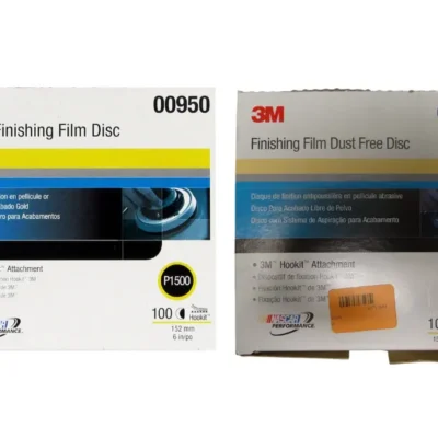Nhám đĩa hoàn thiện bề mặt 3M Finishing Film Disc hộp 100 tờ
