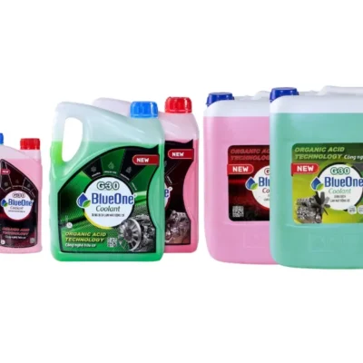 Nước làm mát động cơ BlueOne Coolant G30 | Màu đỏ, xanh lá