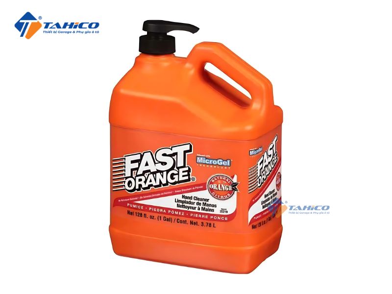 Đặc điểm nước rửa tay chống dầu nhớt Fast Orange Hand Cleaner Made