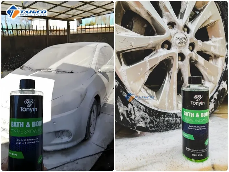 Nước rửa xe bọt tuyết Tonyin Body & Bath Extreme Snow Foam
