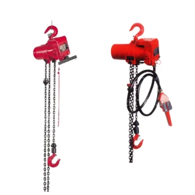 Hình ảnh sản phẩm Palang xích Toku TCR-500C, TCR-500PE dùng hơi khí nén 500kg