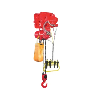 Hình ảnh sản phẩm Palăng xích Toku TMTCR-2000P2 dùng hơi khí nén 2 tấn