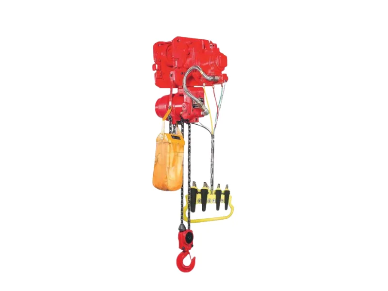 Hình ảnh sản phẩm Palăng xích Toku TMTCR-2000P2 dùng hơi khí nén 2 tấn