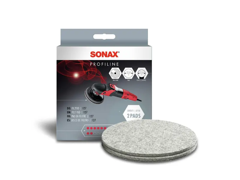 Phớt đánh bóng kính Sonax 5in Polishing Pad Glass 493300 125mm