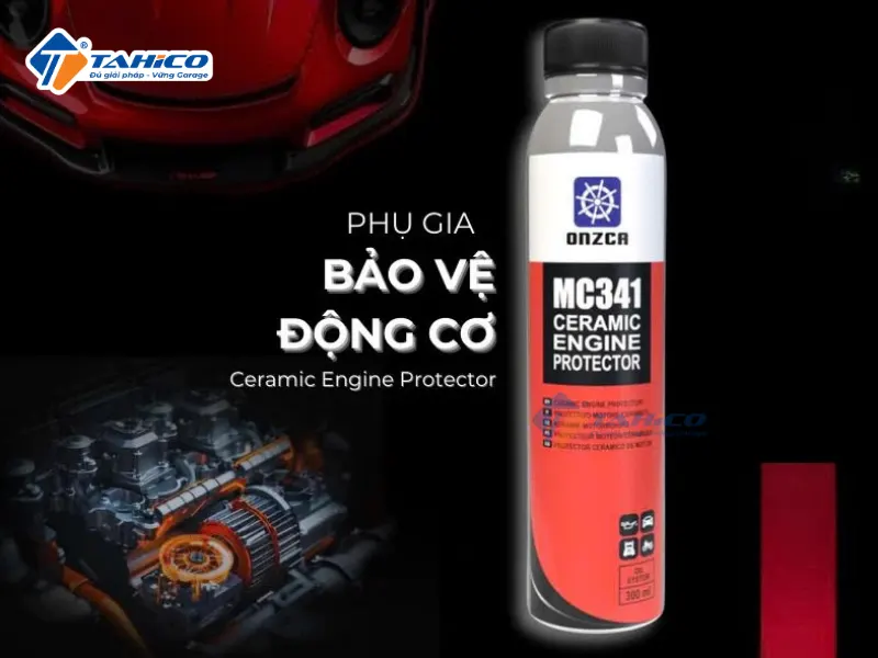 Phụ gia ceramic bảo vệ động cơ Onzca MC341 300ml
