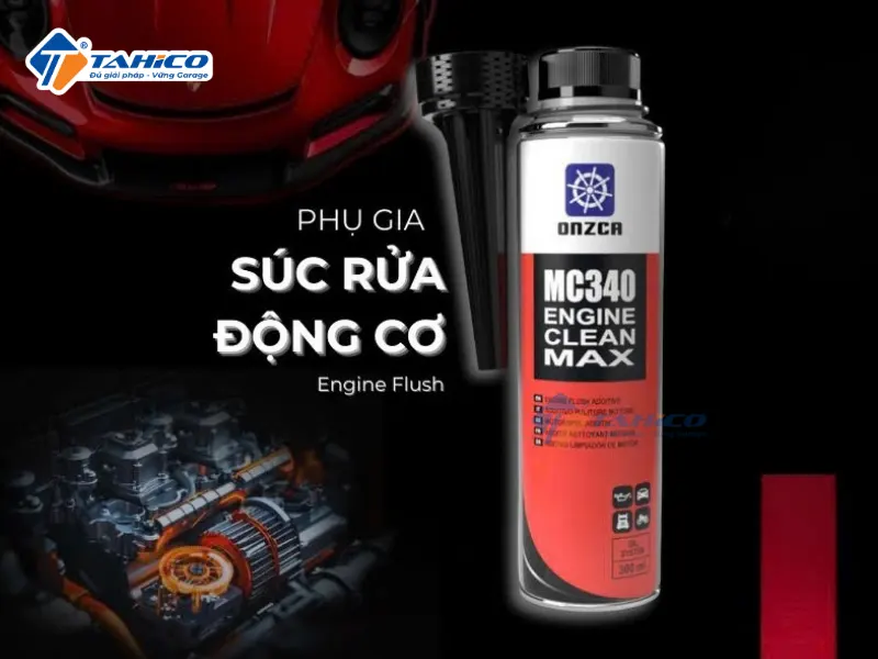 Phụ gia súc rửa động cơ Onzca MC340 300ml