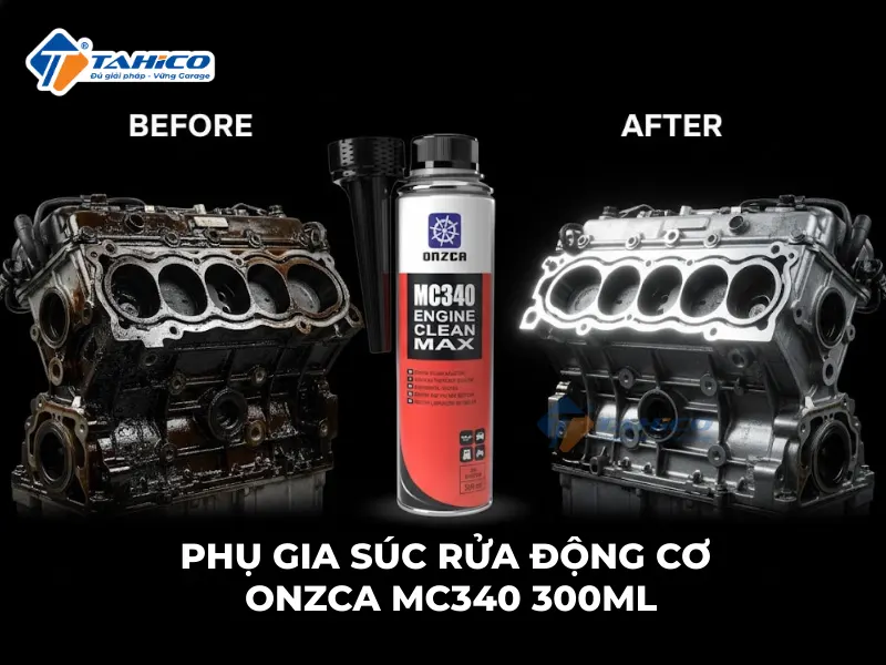 Phụ gia súc rửa động cơ Onzca MC340 300ml