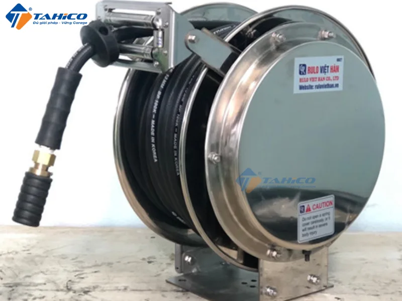 Rulo cuộn nước nóng – lạnh VTWA-13SUS Series 15m – 20m | Thân inox 304, kiểu lò xo tự cuộn