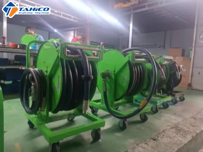 Rulo cuộn ống nước VRWA-16 Series dài 15m 20m | Kiểu lò xo tự cuộn