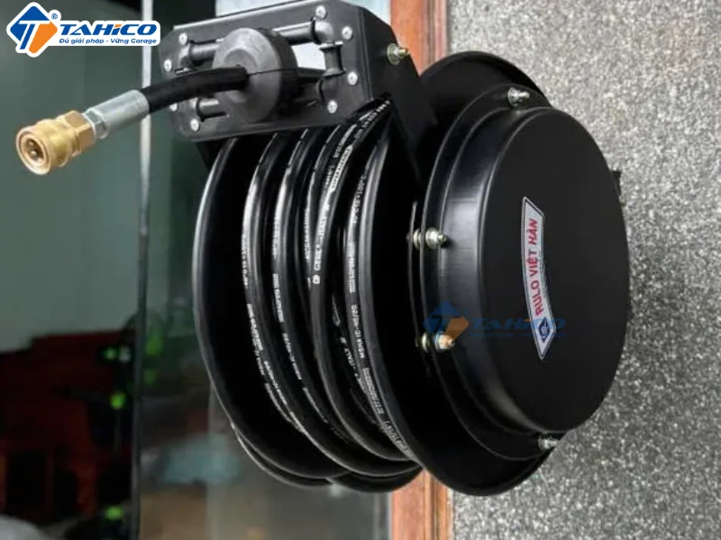 Rulo cuộn ống nước VRWA-25 Series dài 10m – 30m | Thân Inox 304, kiểu lò xo tự cuộn