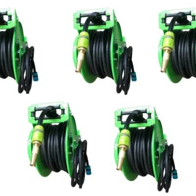 Rulo cuộn ống tưới cây VRWA-STF-T9 Series dài 15m - 40m | Treo tường xoay 90 độ