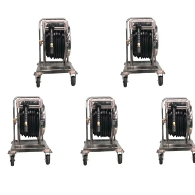 Rulo cuộn ống nước VCRWA-13STS Series dài 20m – 50m | Thân Inox 304, kiểu lò xo tự cuộn