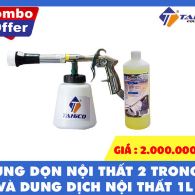 ÚNG DỌN NỘI THẤT 2 TRONG 1 VÀ DUNG DỊCH NỘI THẤT 1L
