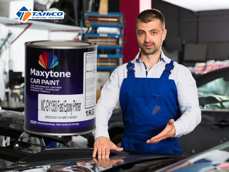 Sơn lót Maxyton MC-GY1350 Fast Epoxy Primer 1L | Nhanh khô