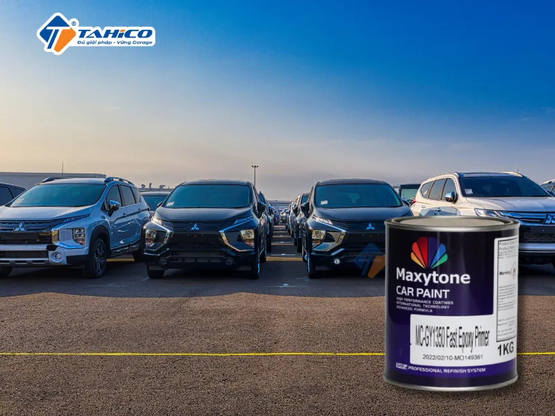Sơn lót Maxyton MC-GY1350 Fast Epoxy Primer 1L | Nhanh khô