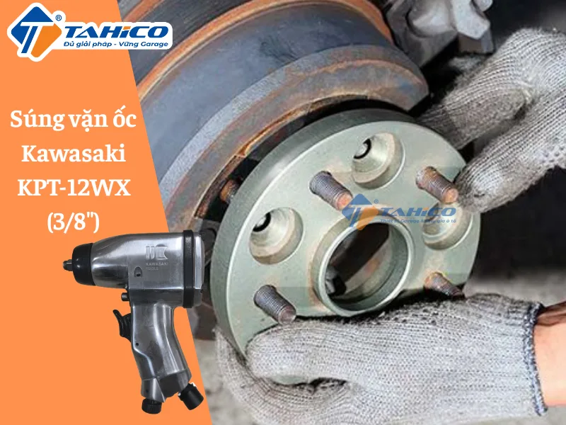 Hình ảnh sản phẩm Súng bắn ốc Kawasaki KPT-12W/KPT-12WX (3/8")