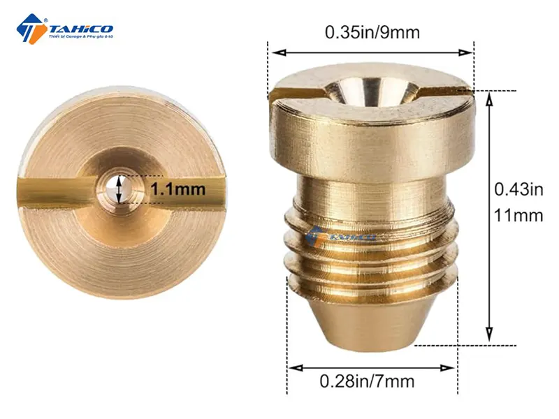 Tâm Phun Lắp Bình Phun Bọt Tuyết Rửa Xe