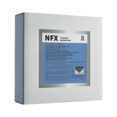 Tấm tiêu âm chống ồn Onzca NFX 25kg/m³ 600×500mm