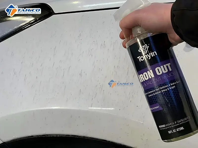 Tẩy lazăng oxit kim loại Tonyin Iron Out Fallout Remover | 473ml, 4L