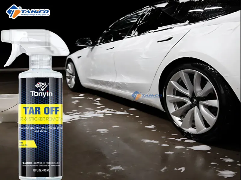 Tẩy nhựa đường Tonyin Tar Off Tar & Sticker Remover 473ml