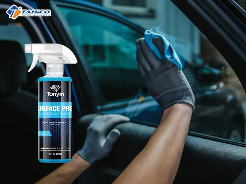 tẩy ố kính Tonyin Surface Prep Oil & Residue Remover