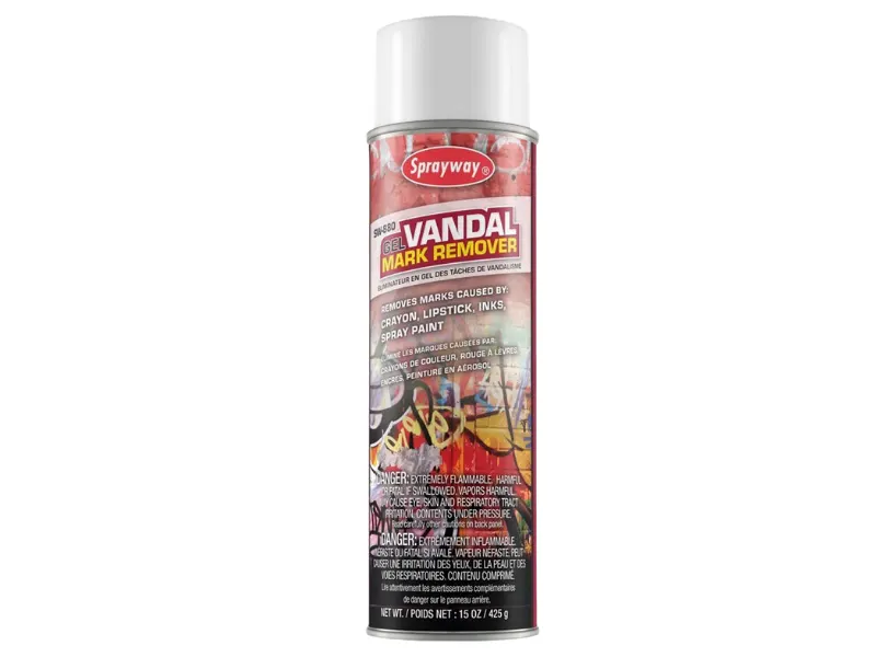 Tẩy vết mực, sơn phun Sprayway 880 Gel Vandal Mark Remover 425g