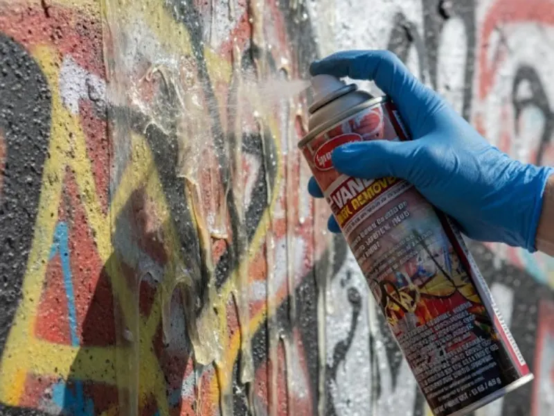 Tẩy vết mực, sơn phun Sprayway 880 Gel Vandal Mark Remover 425g
