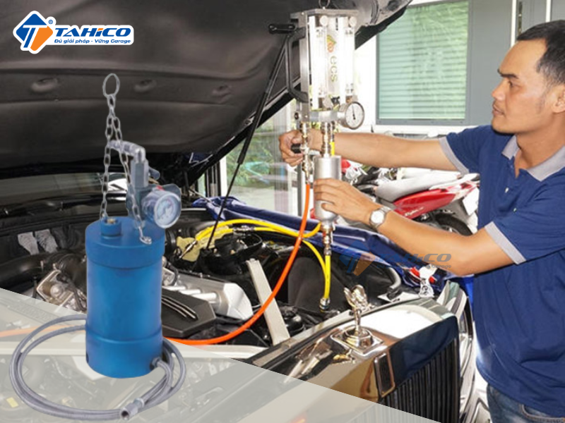Thiết bị làm sạch bình nguyên liệu động cơ ô tô DOK KF-108