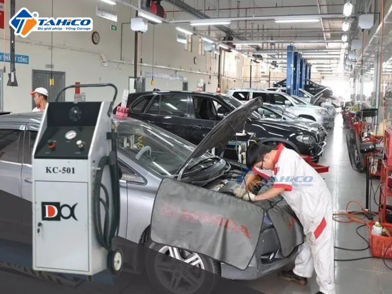 Thiết bị làm sạch hệ thống làm mát ô tô DOK KC-501