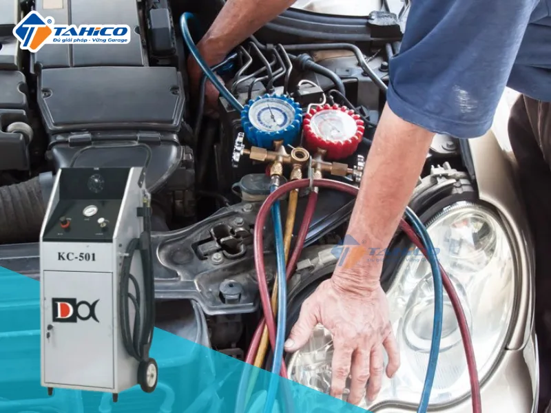Thiết bị làm sạch hệ thống làm mát ô tô DOK KC-501