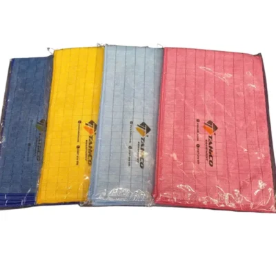 Khăn lau xe kiểu ca rô kích thước 50×55 cm