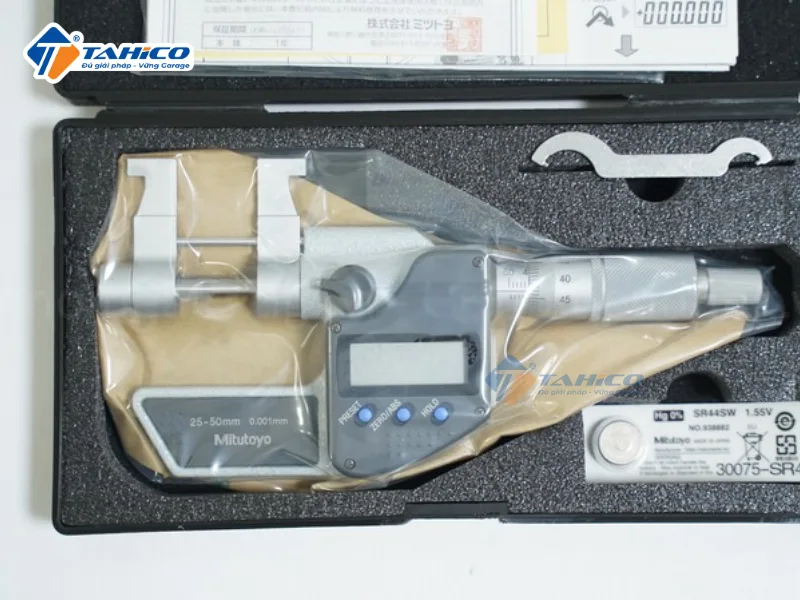 Hình ảnh sản phẩm Thước panme đo trong điện tử Mitutoyo 345 Series - 5~50/0.001mm